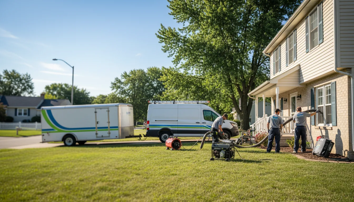Flooded Basement Restoration And Cleanup With Repair in Mcgregor, IA near me